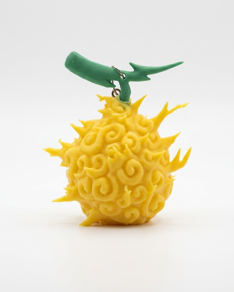 One Piece Devil Fruit Keychain | 3D Printed Anime Keyring | Luffy, Mera Mera, Ope Ope & More | Collectible Gift