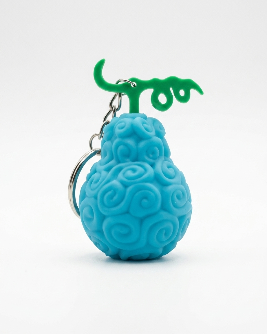 One Piece Devil Fruit Keychain | 3D Printed Anime Keyring | Luffy, Mera Mera, Ope Ope & More | Collectible Gift