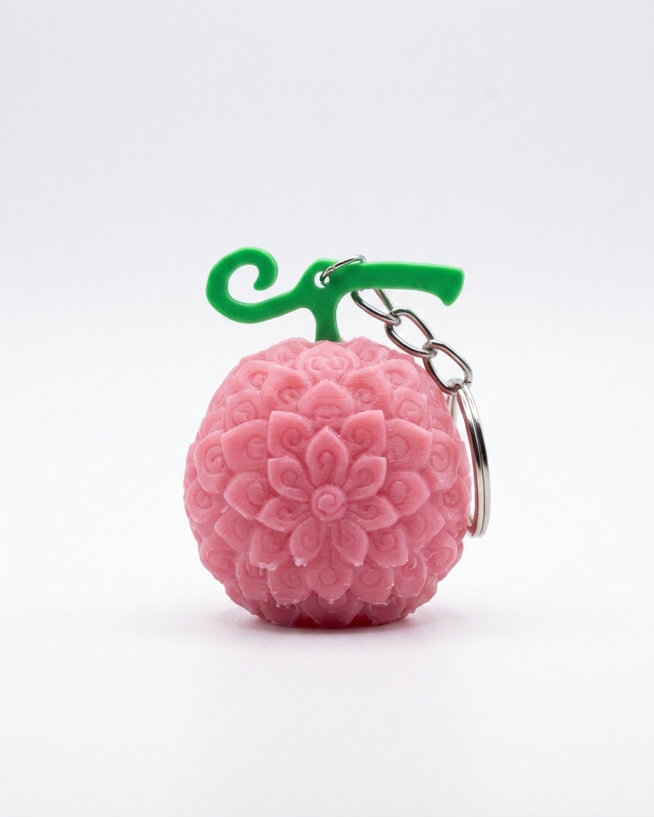 One Piece Devil Fruit Keychain | 3D Printed Anime Keyring | Luffy, Mera Mera, Ope Ope & More | Collectible Gift