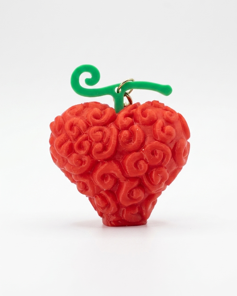 One Piece Devil Fruit Keychain | 3D Printed Anime Keyring | Luffy, Mera Mera, Ope Ope & More | Collectible Gift